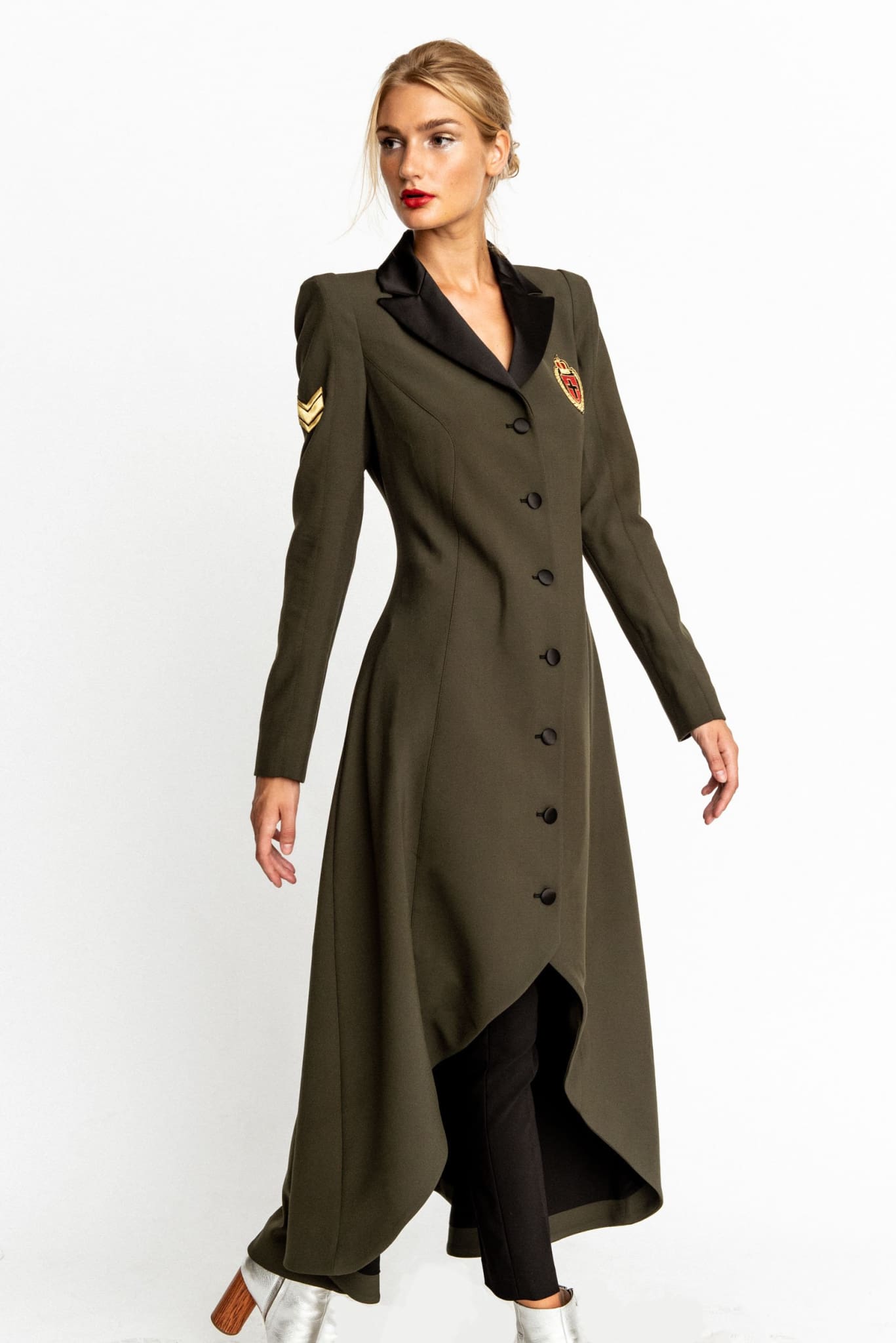military blazer dress