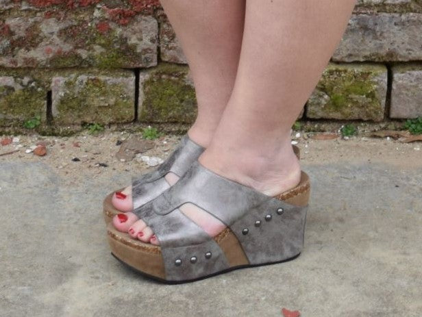 pewter wedges