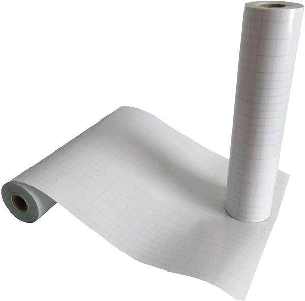 30x365cm Vinyl Transfer Paper Tape Roll Cricut Adhesive Clear Alignment  Grid 810085299097