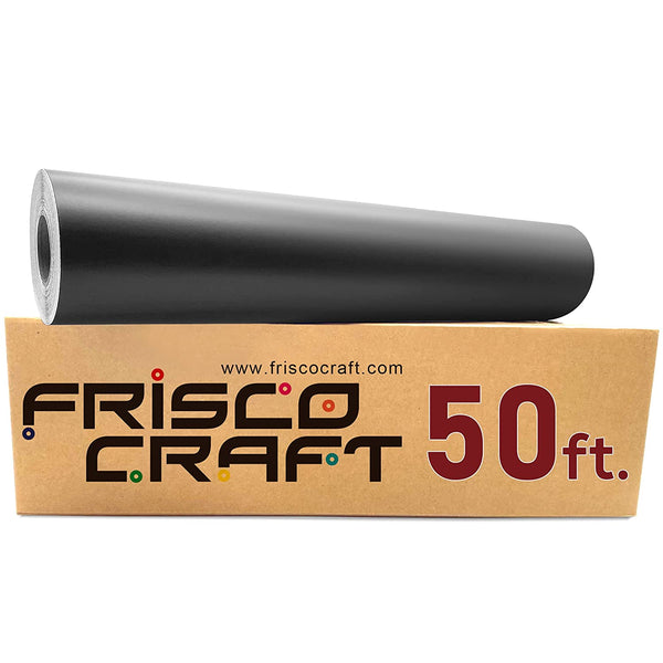 Frisco Craft Clear Vinyl Self-Adhesive Laminate 12 x 30FT Roll, Compa