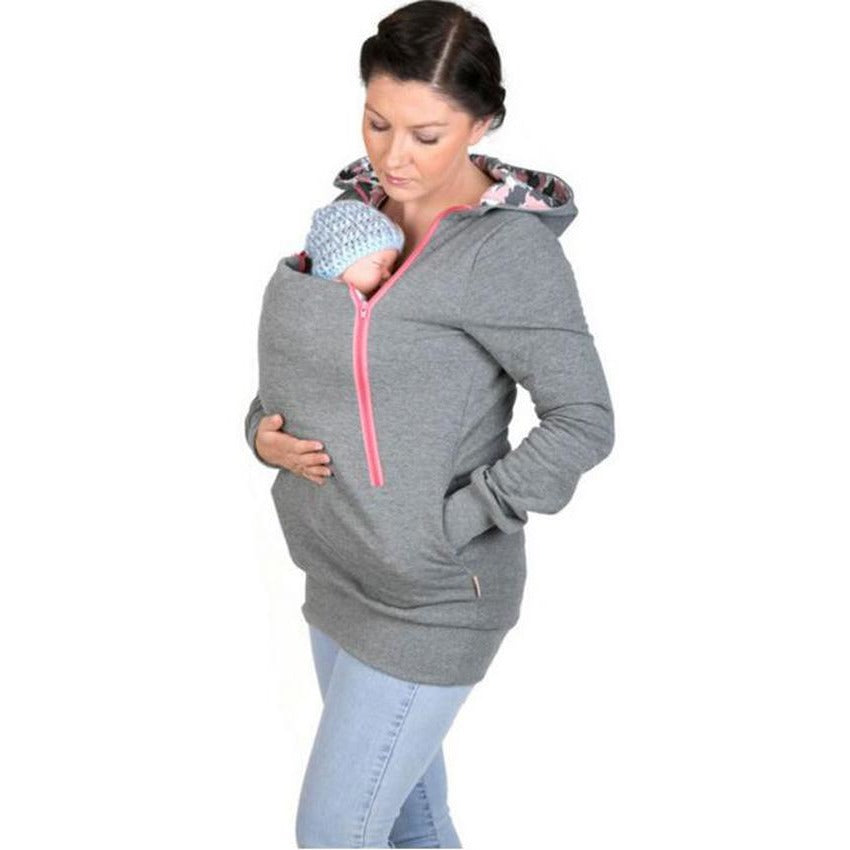 kangaroo pouch hoodie for baby