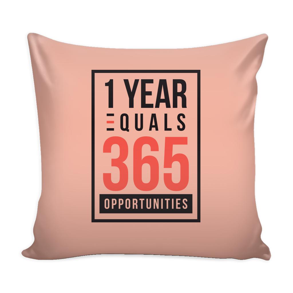 1 Year Equals 365 Opportunities Inspirational Motivational Quotes Deco