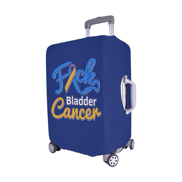 F*ck Bladder Cancer Travel Luggage Cover Baggage Protector 18"-28" Baggage-JoyHip.Com