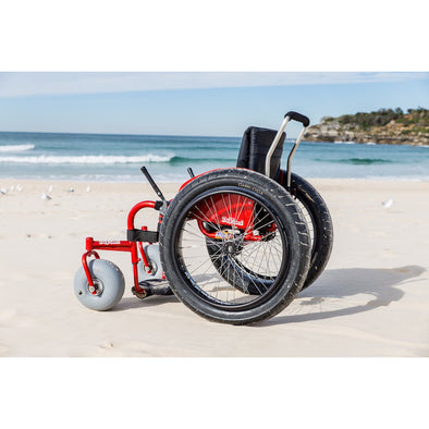 beach wheelchair tires