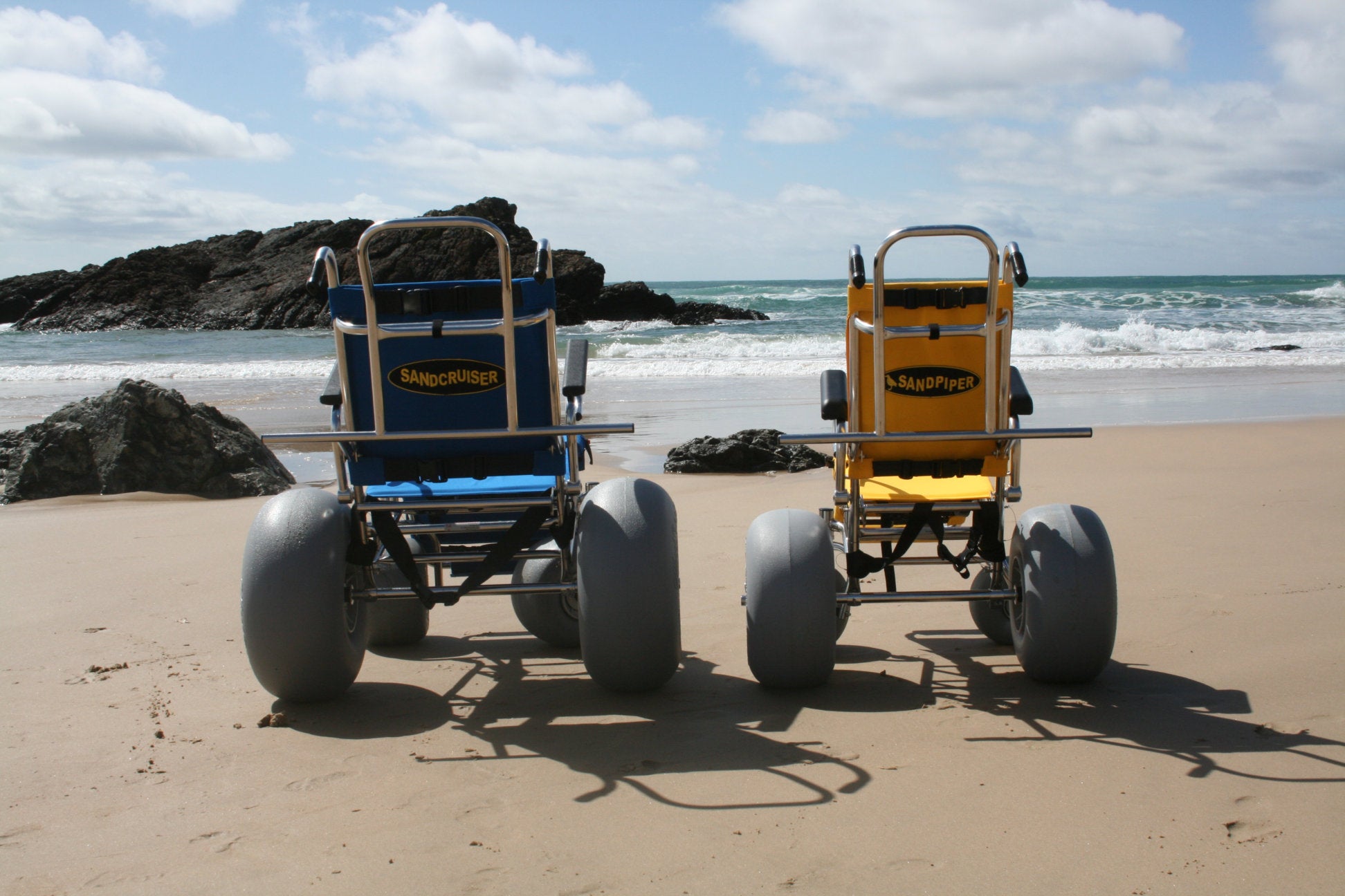 Sandcruiser® Beach Wheelchair Push Mobility