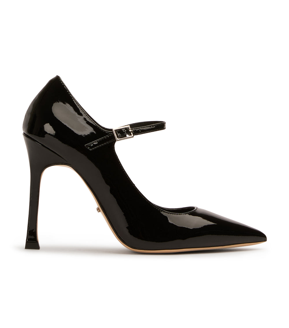 Ace Black Patent Heels - Tony Bianco