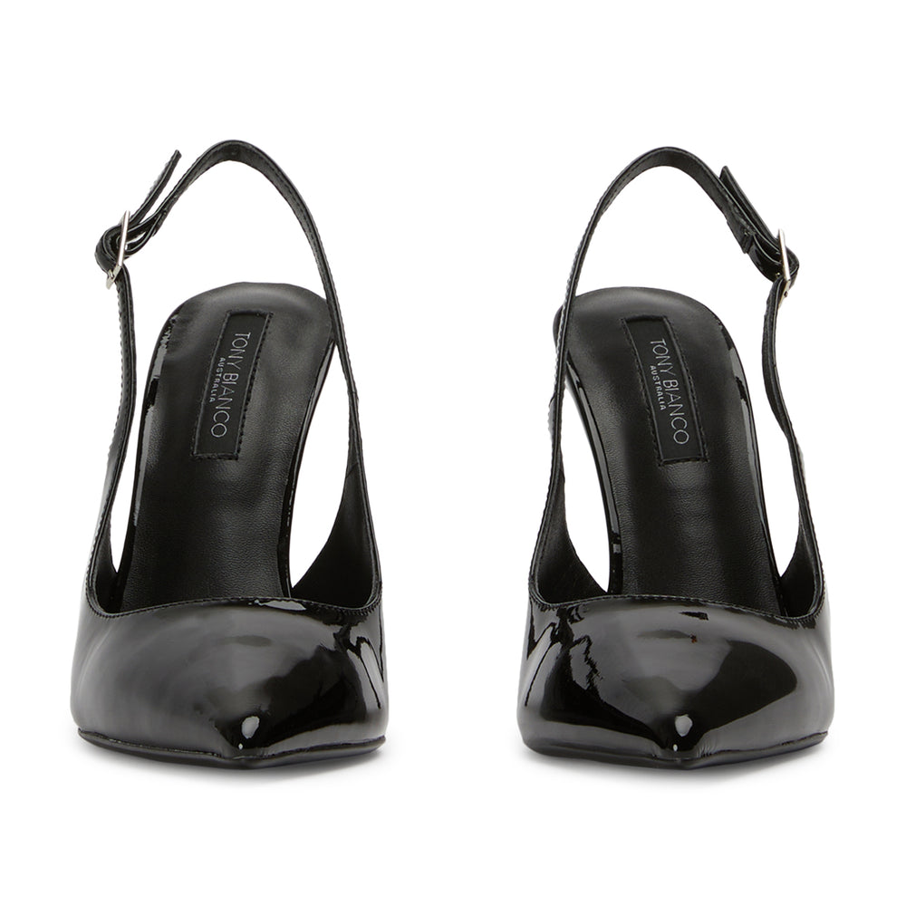 Asti Black Patent Heels - Tony Bianco