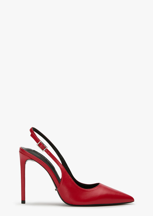 Asti Ruby Nappa Heels