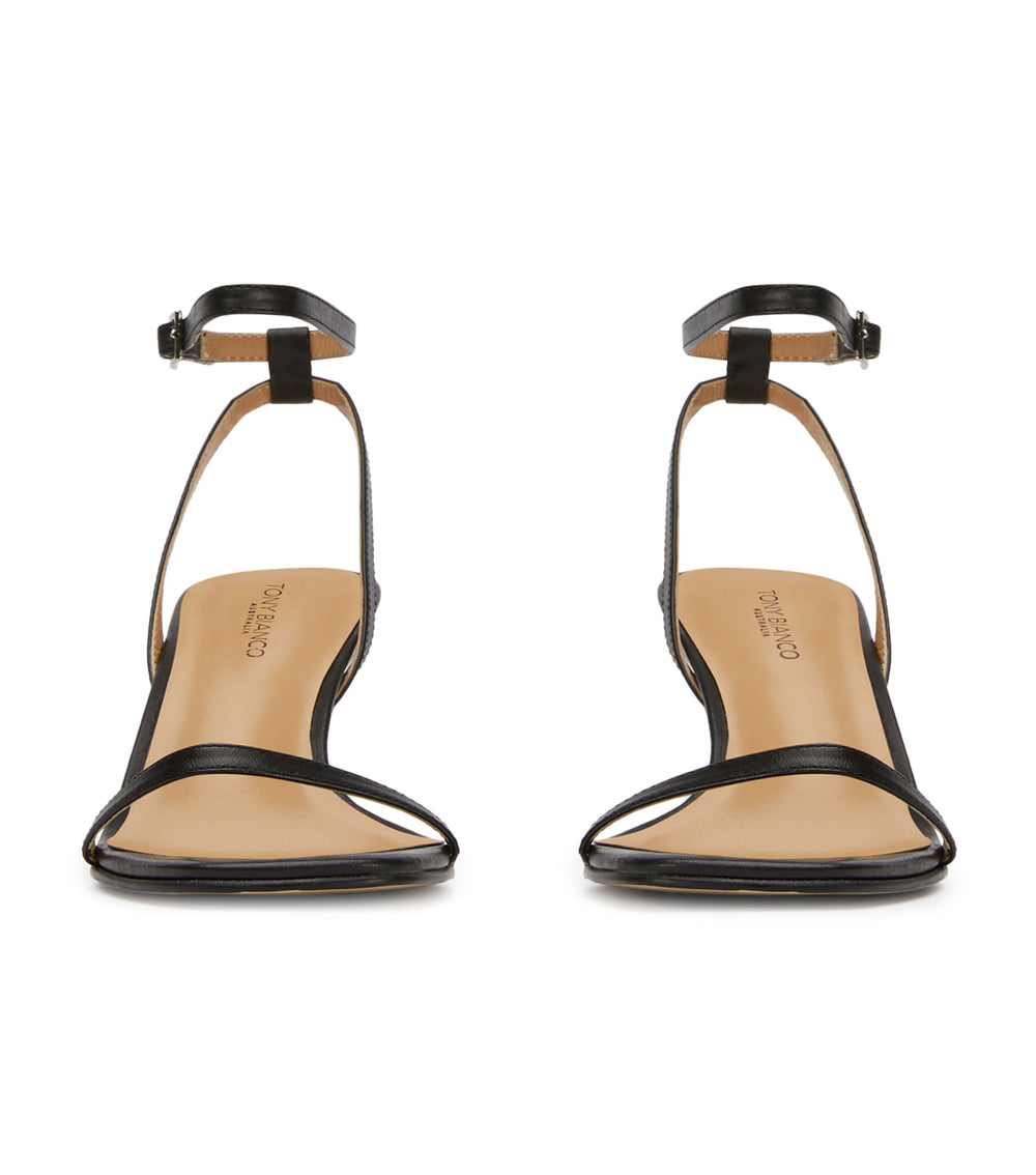 Avenue Black Como Heels - Tony Bianco