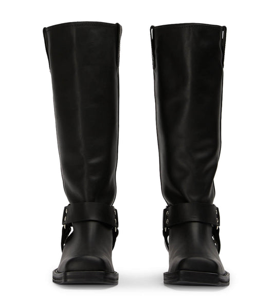 Black Wax Calf Boots Boots | Bianco | Tony Bianco