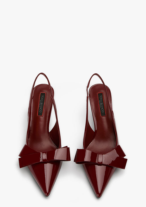 Briana Bordeaux Patent Heels