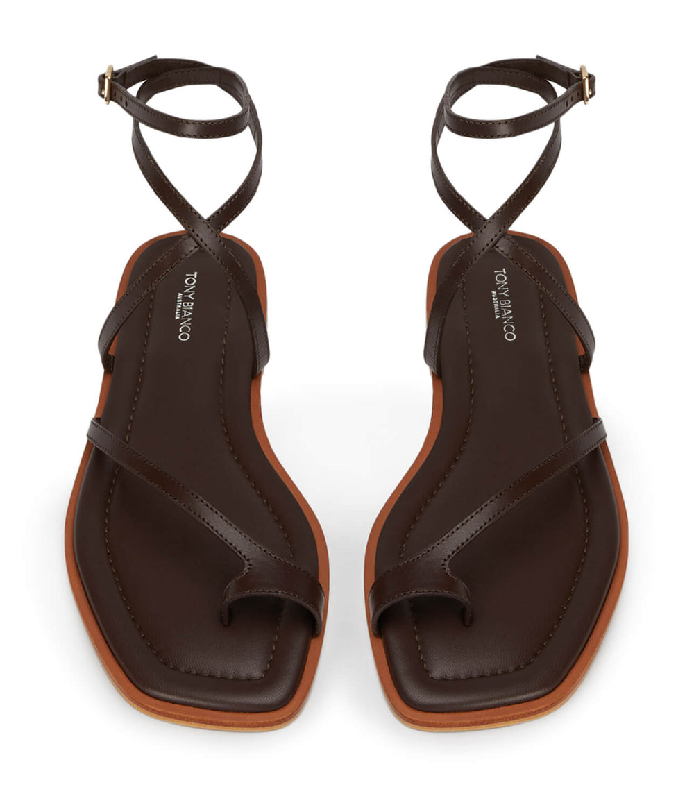 Bridgette Choc Flats - Tony Bianco