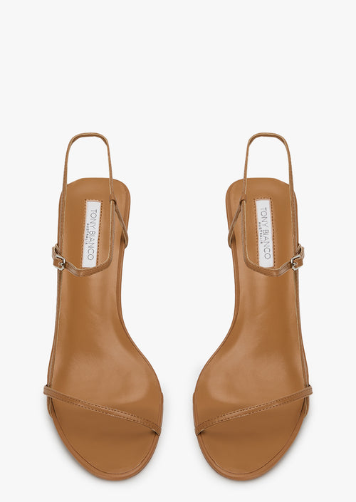 Caprice Tan Nappa Heels