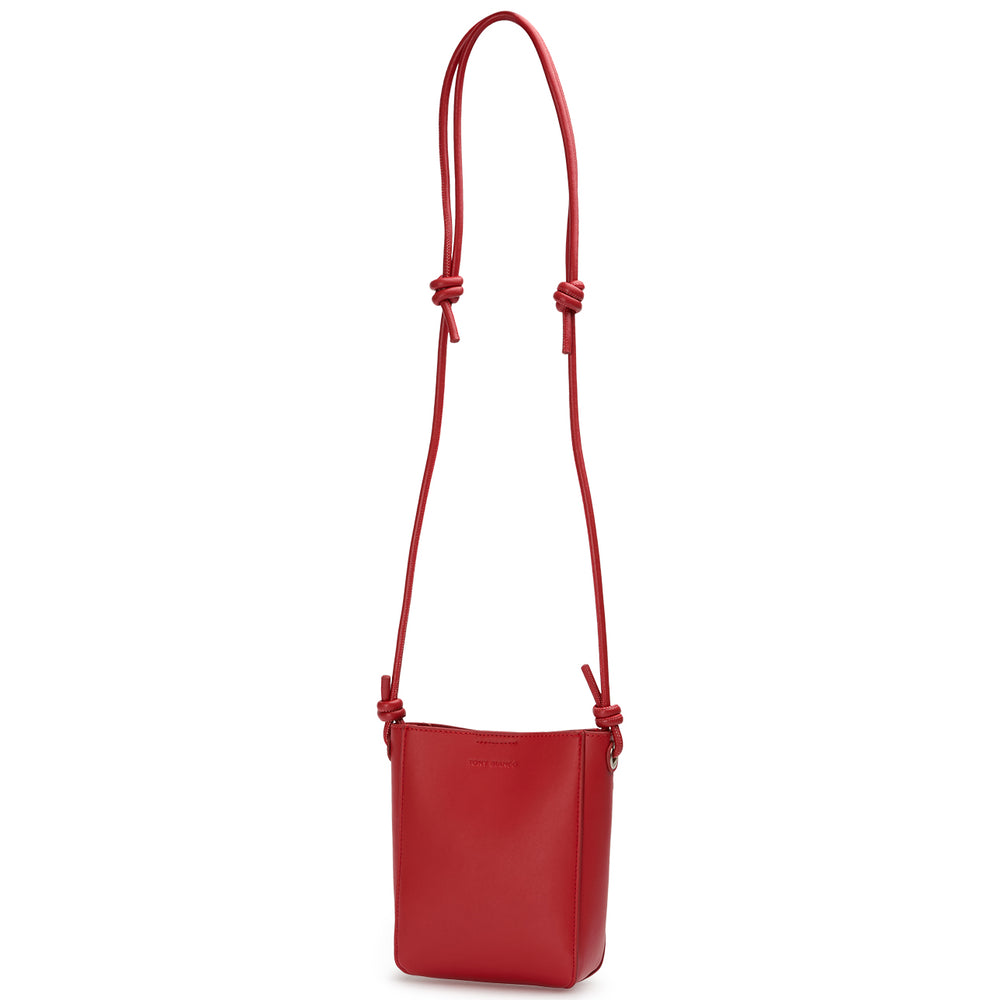 Coco Red Nappa Cross Body Bag - Tony Bianco