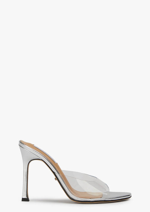 Dakar Clear Vinylite/Silver Heels