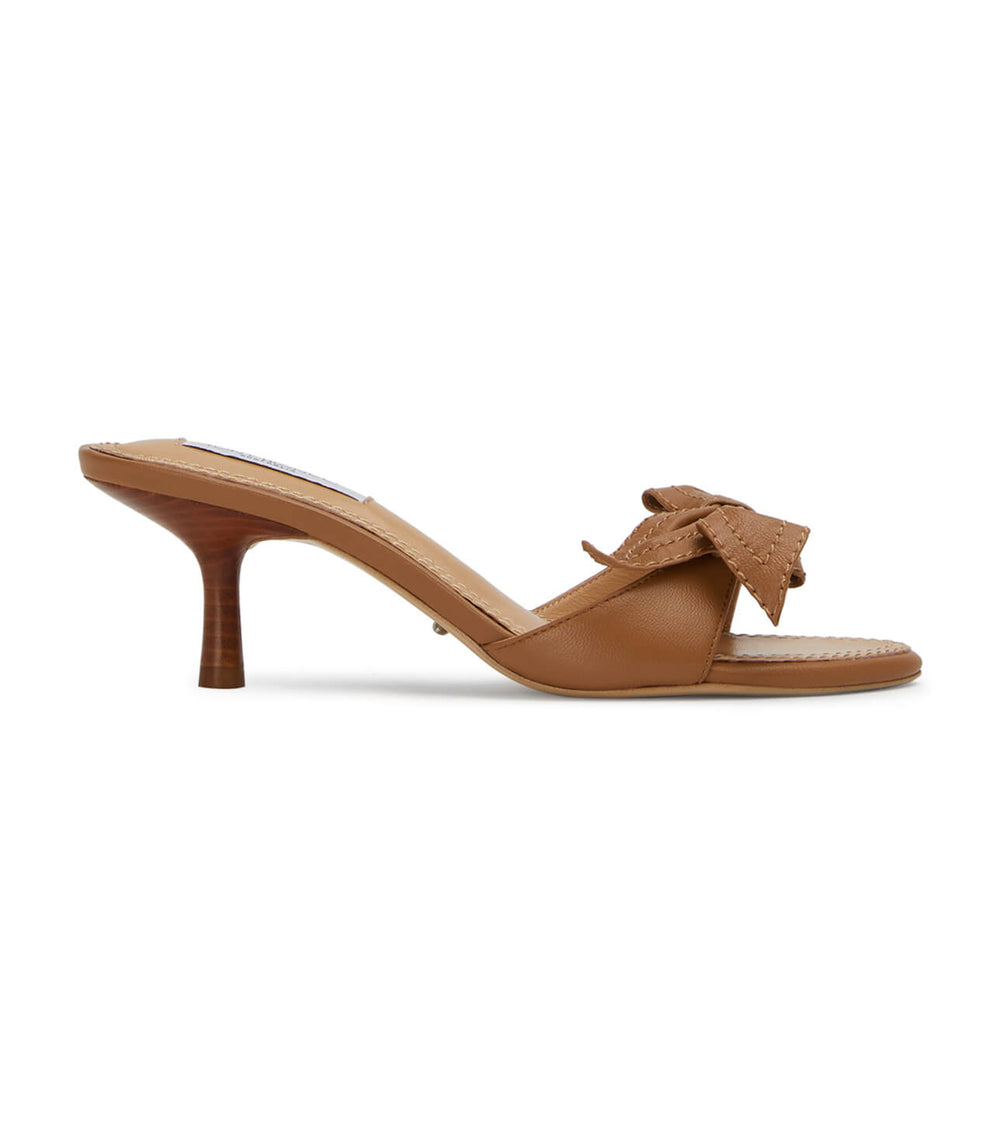 Dakota Tan Nappa Heels - Tony Bianco