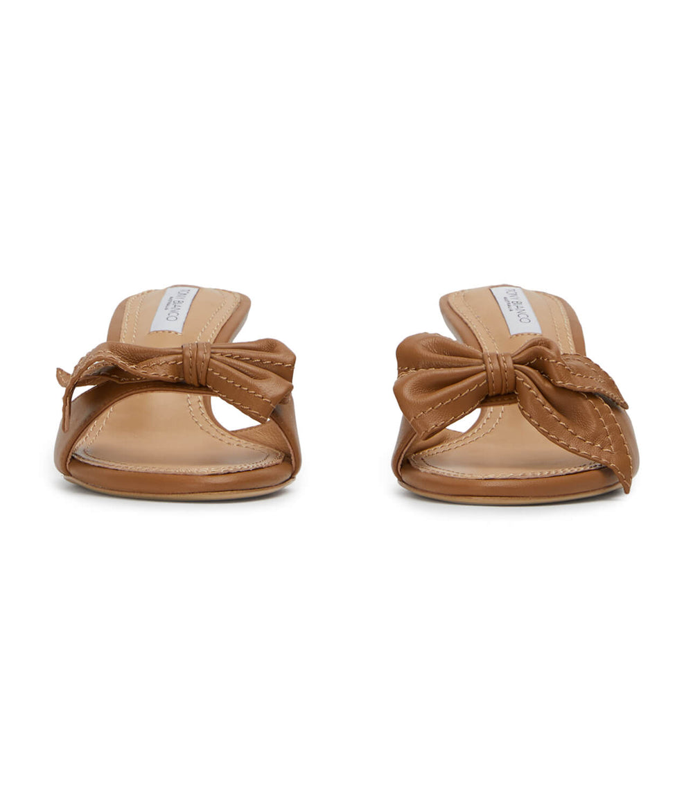 Dakota Tan Nappa Heels - Tony Bianco