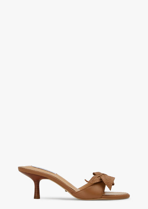 Dakota Tan Nappa Heels