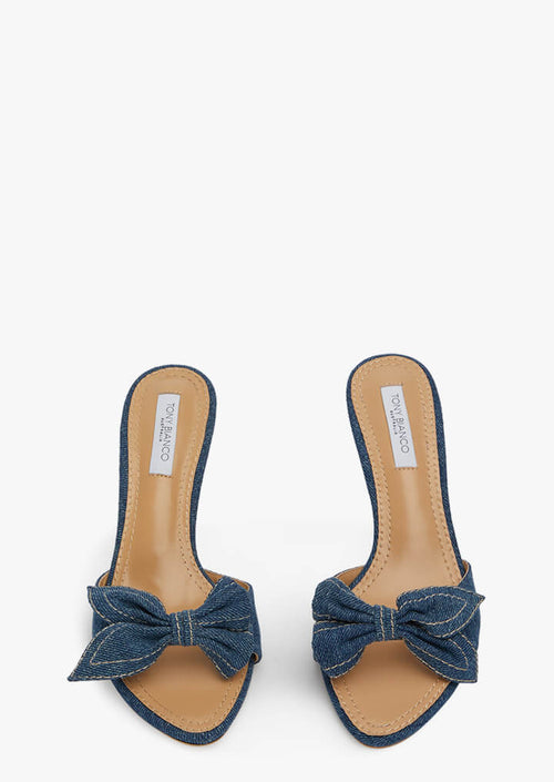 Dakota Vintage Denim Heels