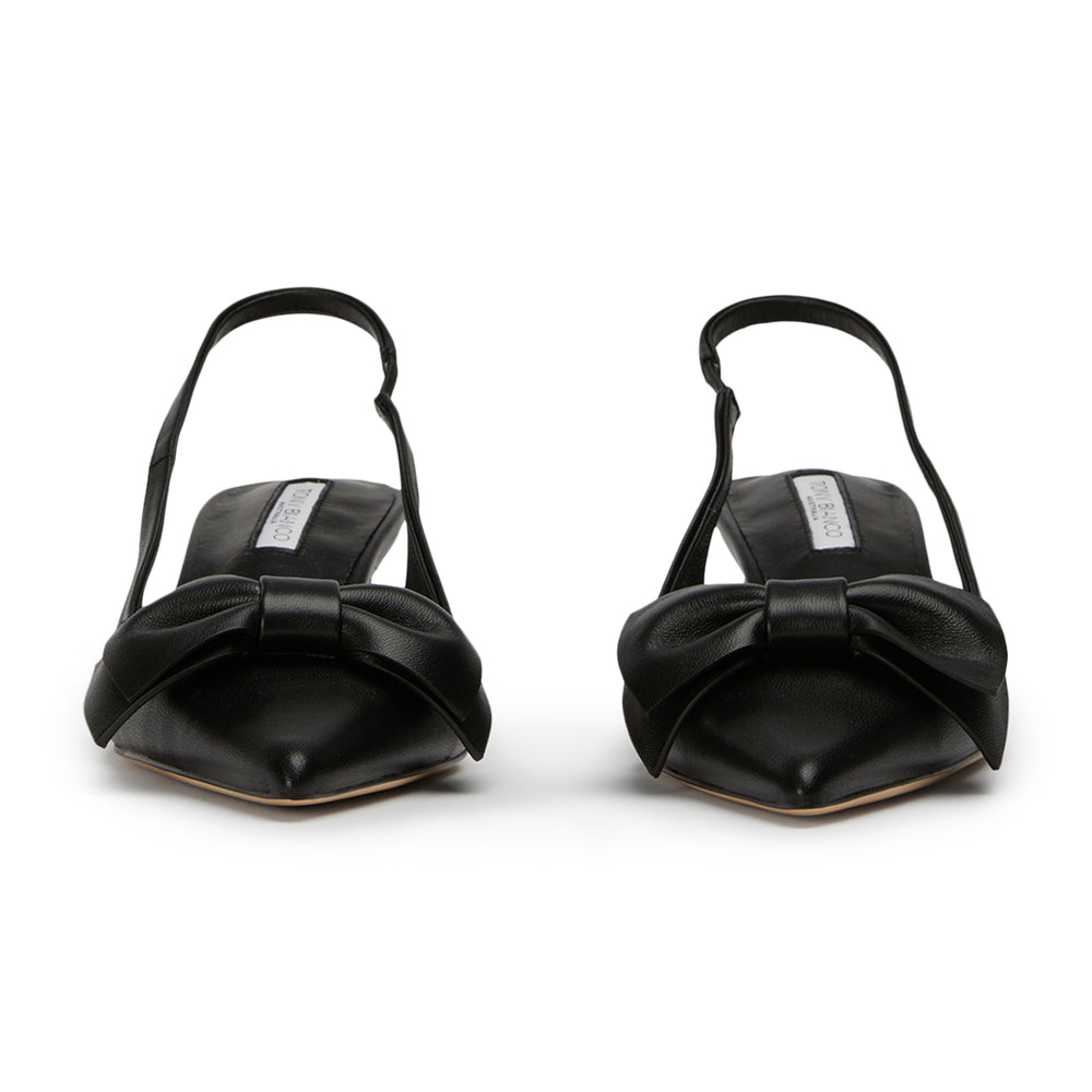 Divine Black Nappa Heels - Tony Bianco