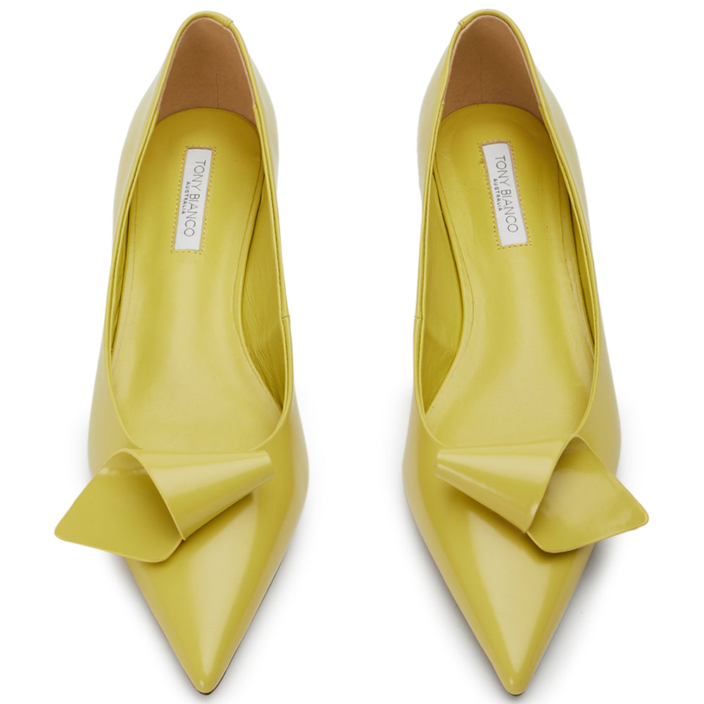 Essence Mustard Hi Shine Flats - Tony Bianco