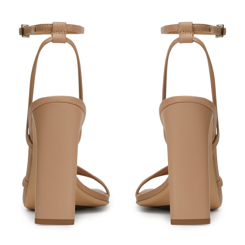 Fiance Skin Sheep Nappa Heels - Tony Bianco