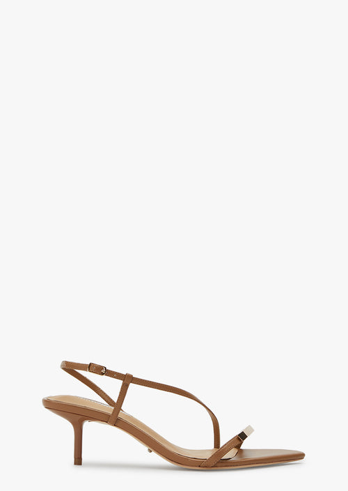 Firelli Tan Nappa Heels