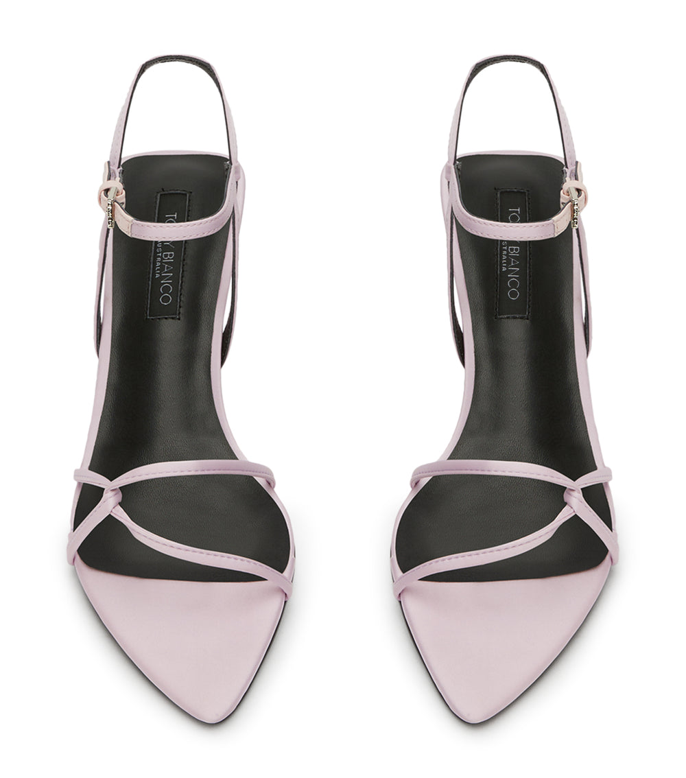 Florida Blossom Satin Heels - Tony Bianco