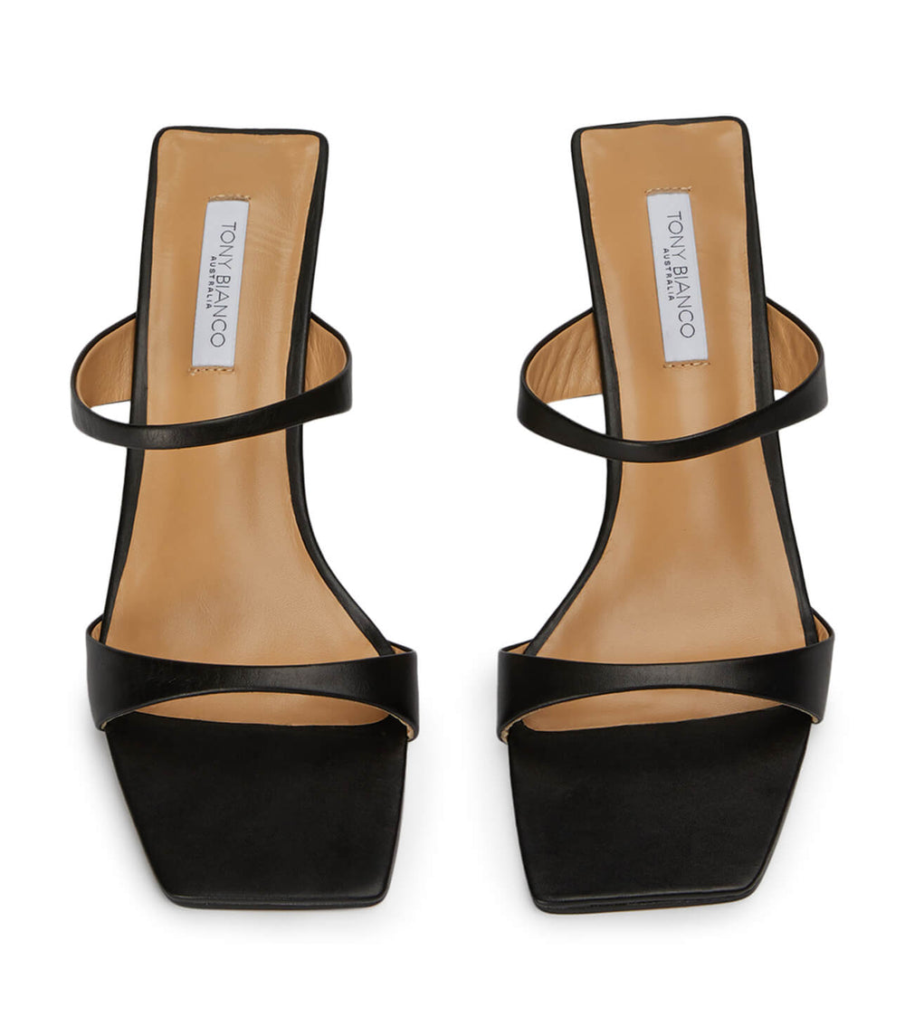 Garcia Black Como Wedges - Tony Bianco