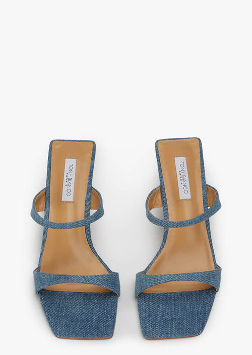 Garcia Washed Denim Wedges