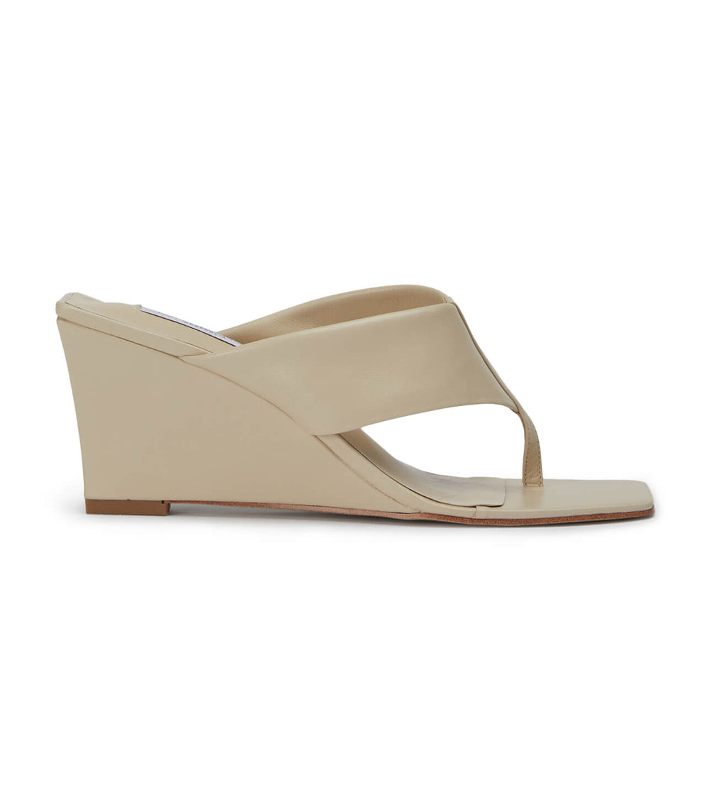 Gemini Vanilla Nappa Wedges - Tony Bianco