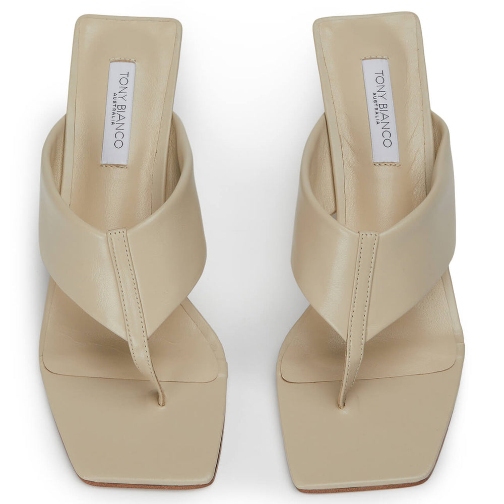 Gemini Vanilla Nappa Wedges - Tony Bianco