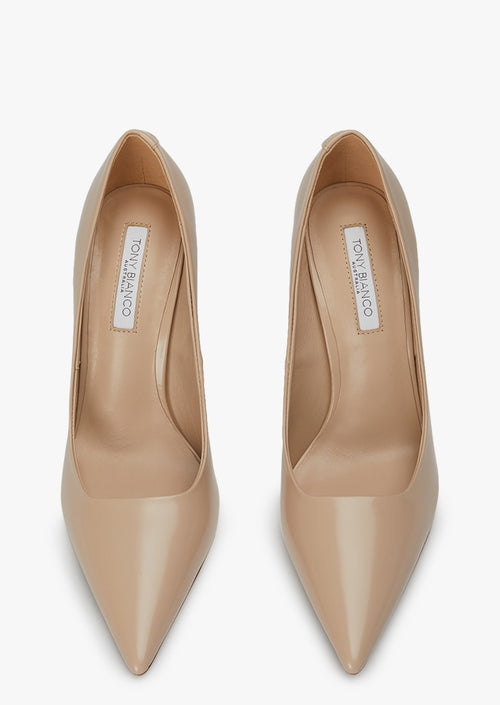 Genius Creme Hi Shine Heels