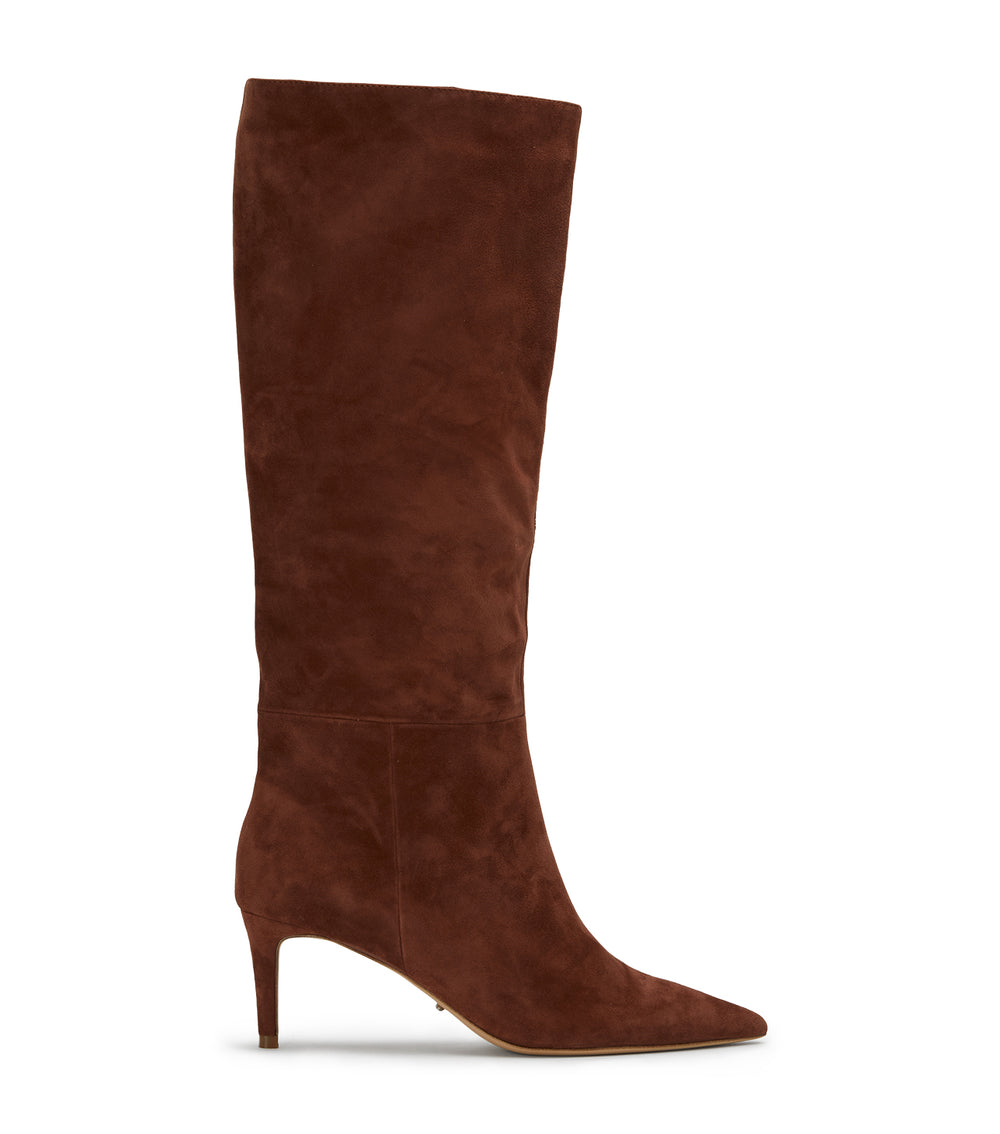 Ghost Walnut Suede Calf Boots - Tony Bianco