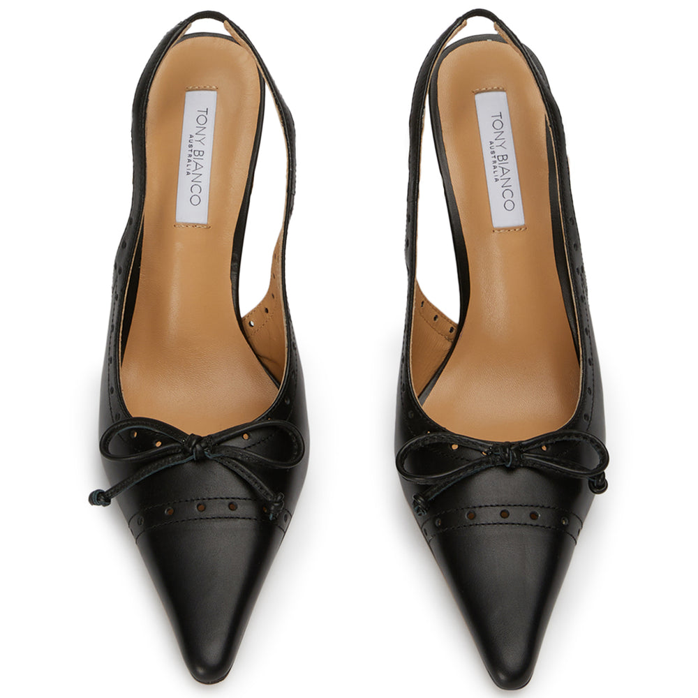 Haze Black Como Heels - Tony Bianco