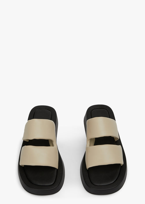 Indiana Vanilla Nappa Sandals