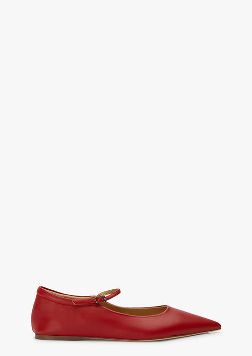 Jaffa Ruby Nappa Flats