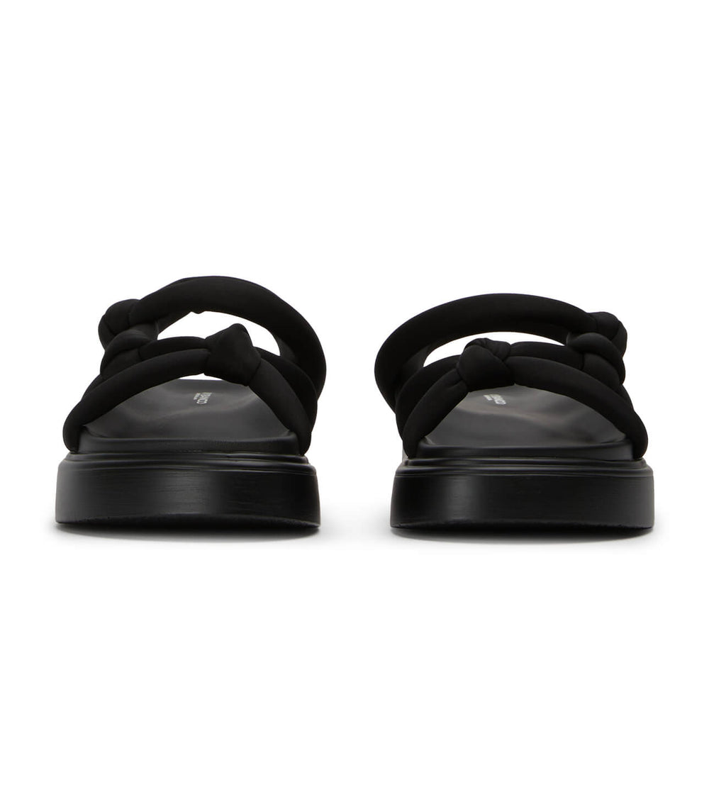 Jasper Black Scuba Sandals - Tony Bianco