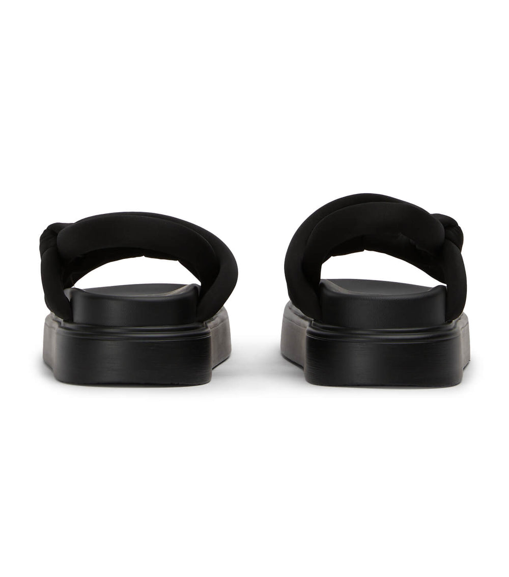 Jasper Black Scuba Sandals - Tony Bianco