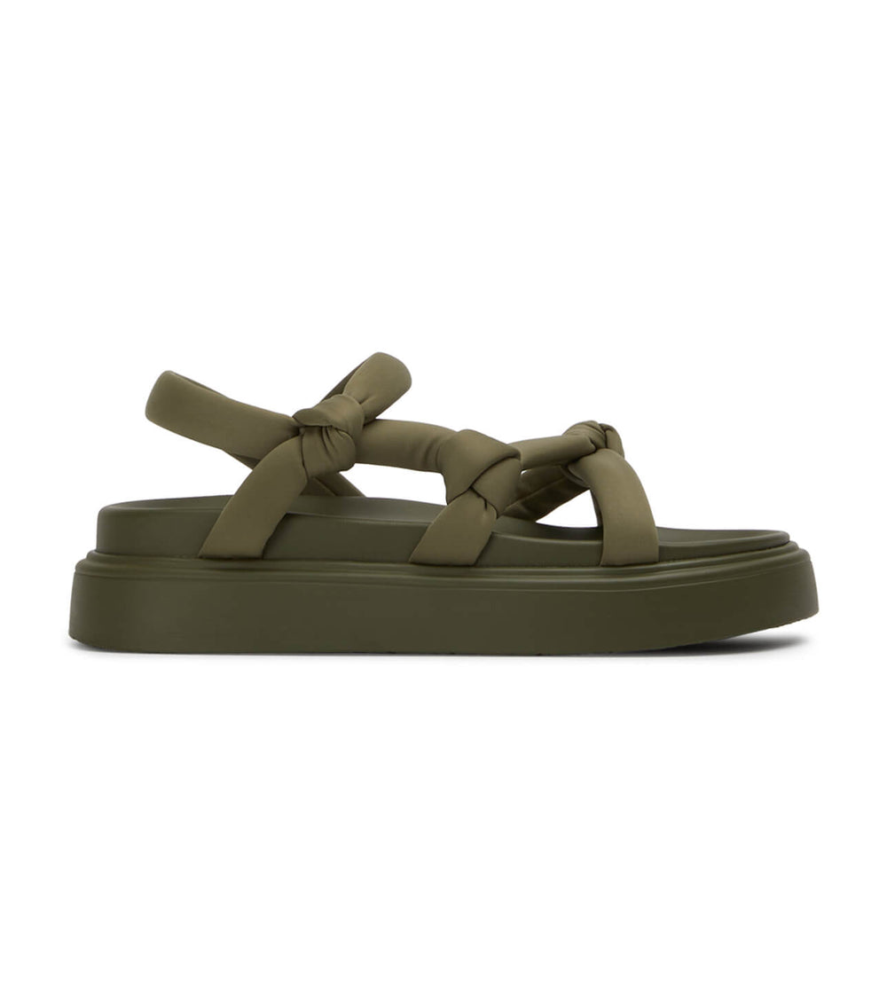 Jasper Khaki Scuba Sandals - Tony Bianco