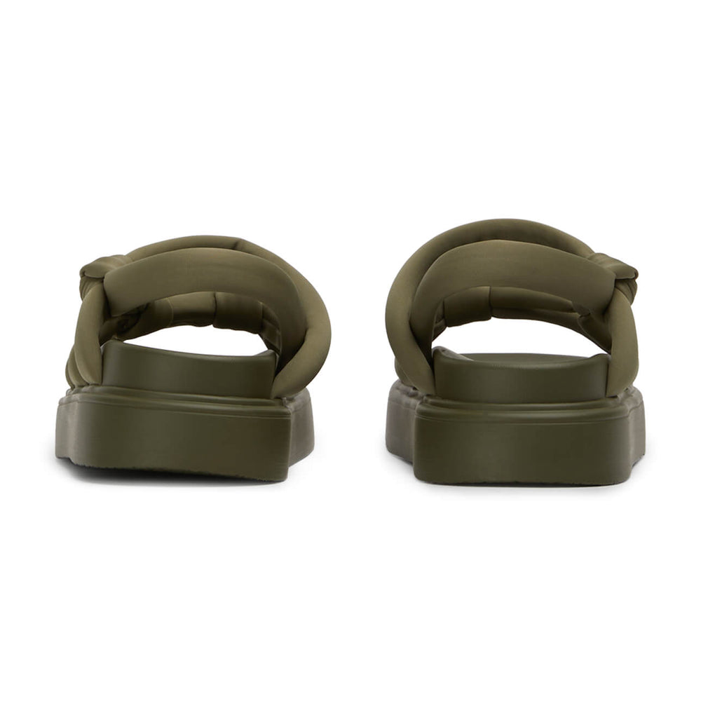 Jasper Khaki Scuba Sandals - Tony Bianco