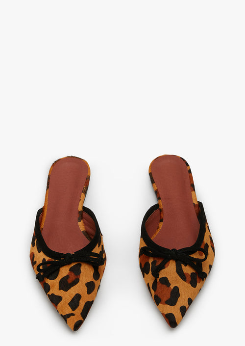 Javelin Leopard Pony Flats