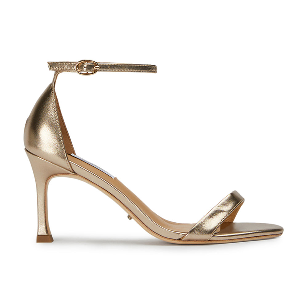 Jaylo Amber Nappa Metallic Heels - Tony Bianco