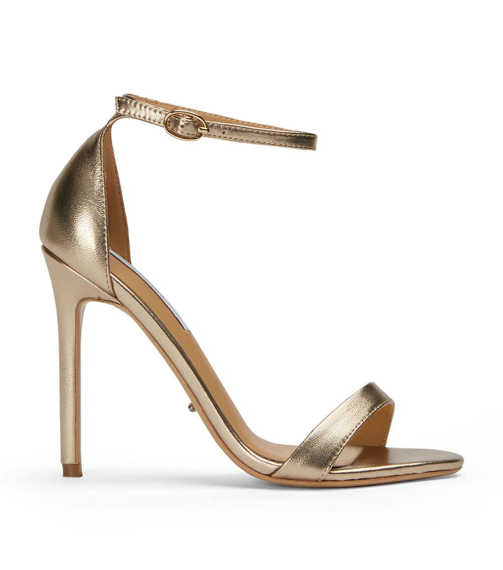 Kameo Amber Nappa Metallic Heels - Tony Bianco