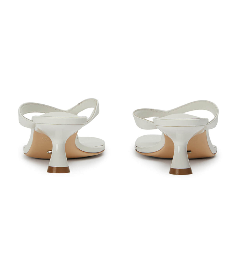 Krista Milk Capretto Heels - Tony Bianco