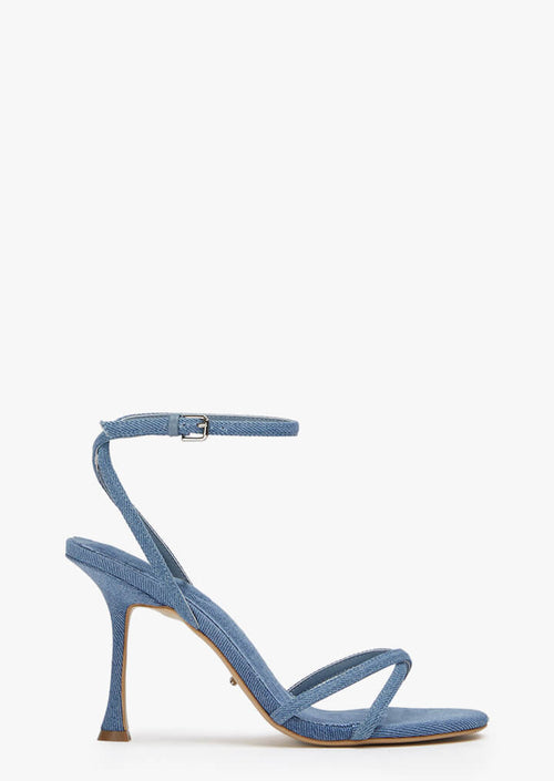 Laguna Washed Denim Heels