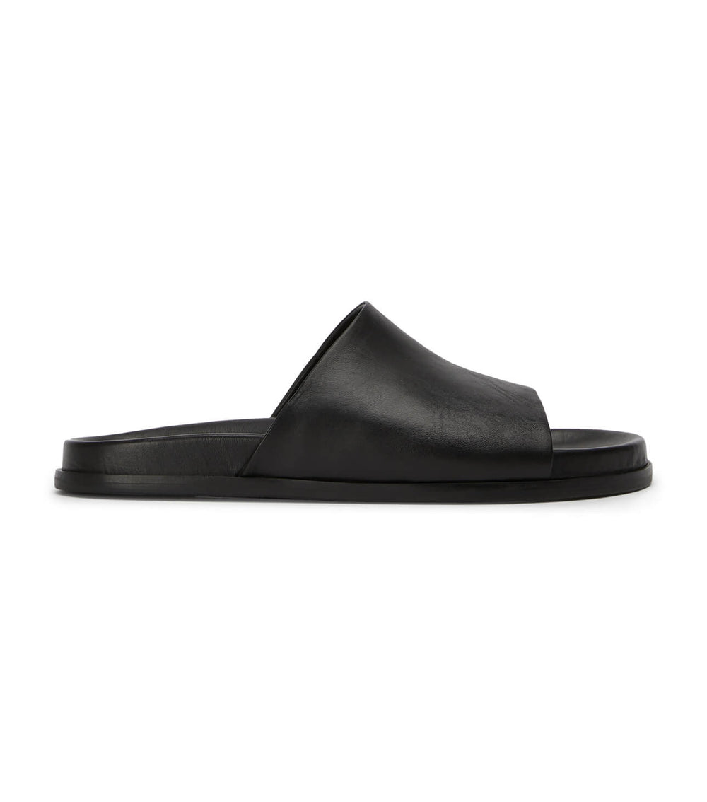 Locki Black Nappa Sandals - Tony Bianco