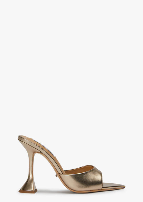 Marcel Amber Nappa Metallic Heels