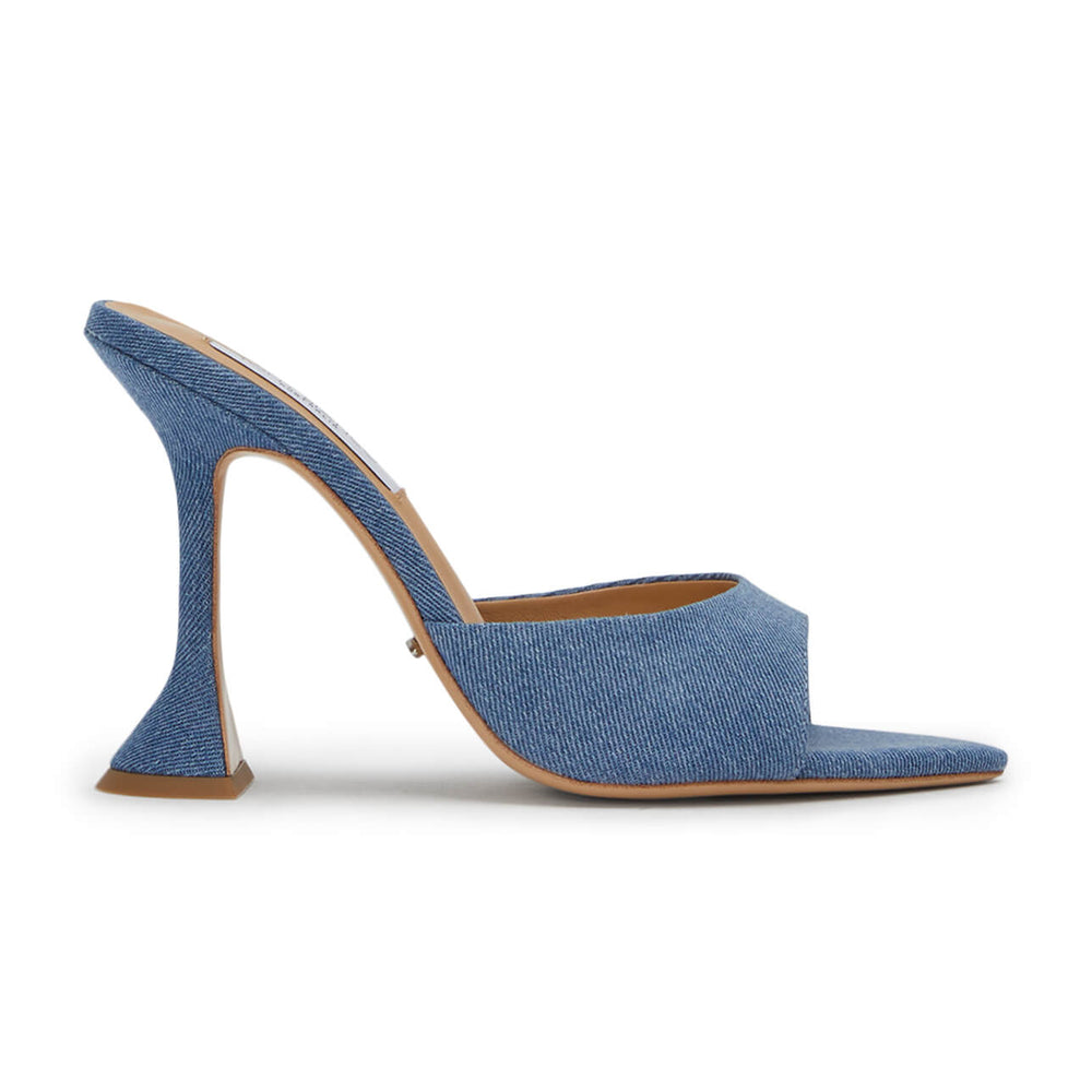 Marcel Washed Denim Heels - Tony Bianco