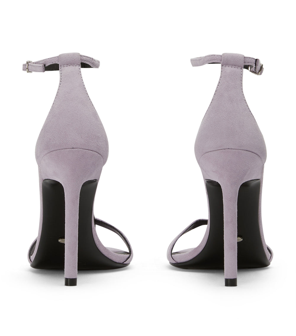 Martini Lavender Suede Heels - Tony Bianco